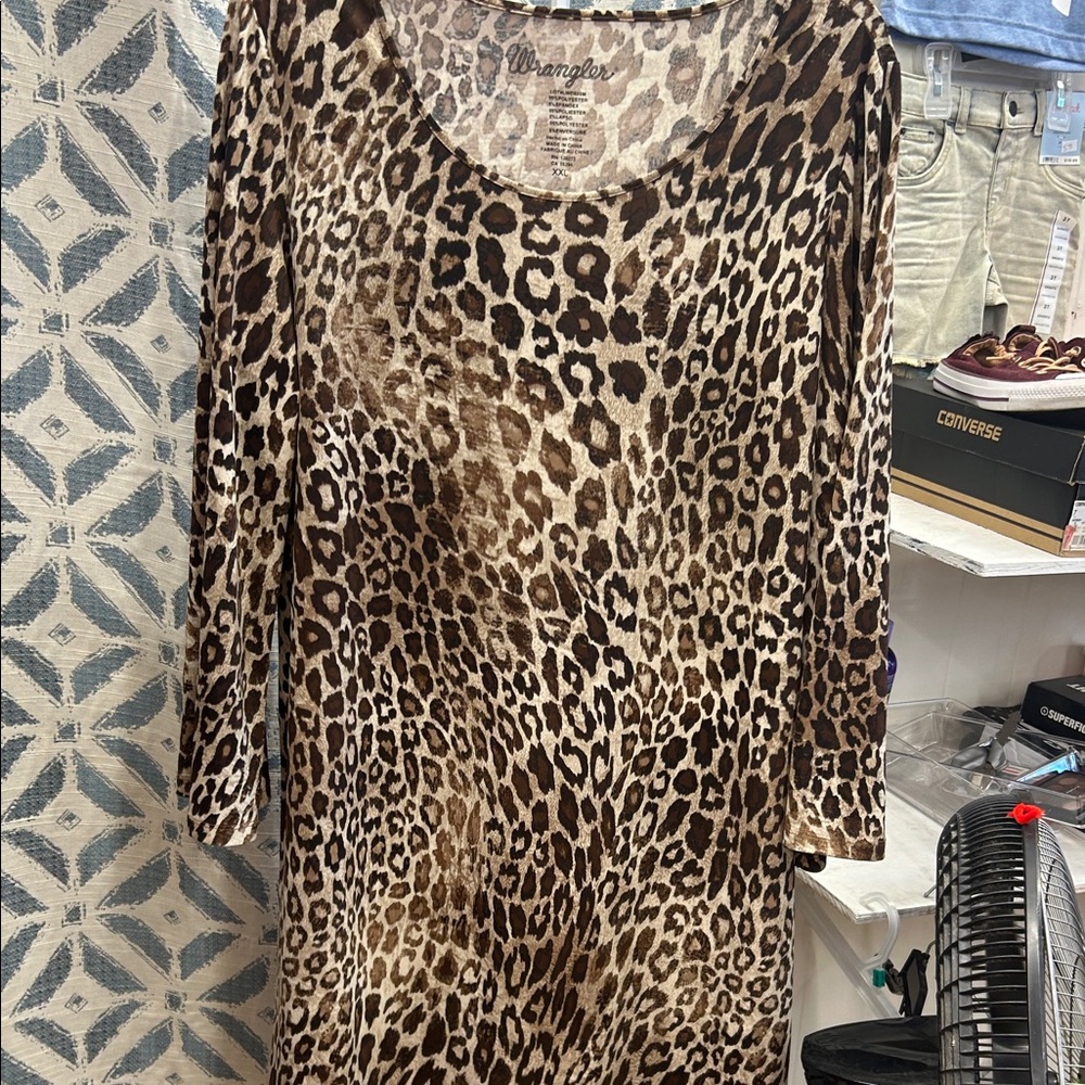 Wrangler Leopard Print Dress
